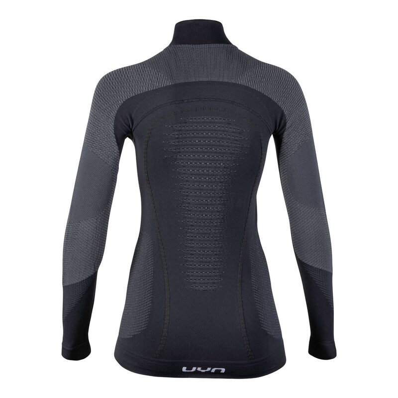 Sous-maillot femme vélo manches longues col montant UYN Ambityon