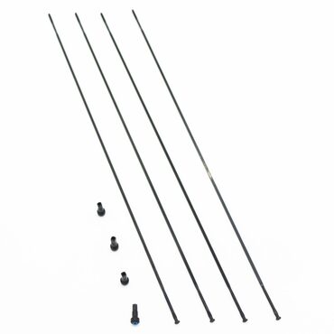 Kit 4 rayons roue arrière vélo route Fulcrum Racing 3 côté gauche