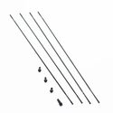 Kit 4 rayons roues arrière vélo route Fulcrum Wind 40 et Wind 400
