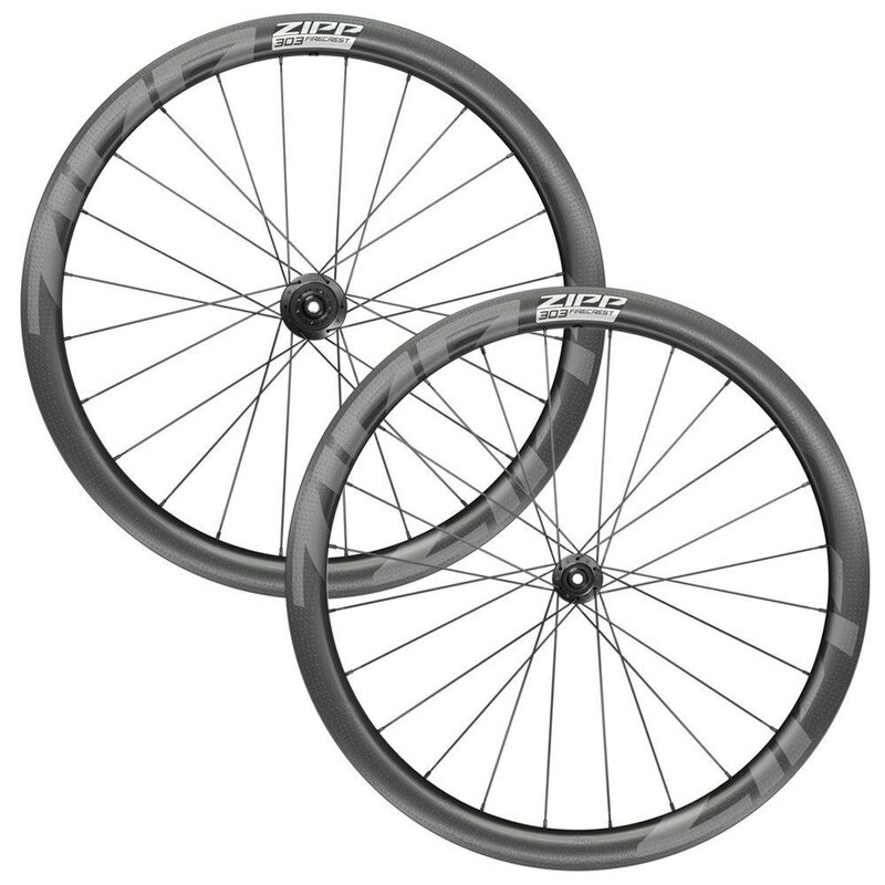 Roues vélo route carbone Zipp 303 Firecrest Disc Brake à boyaux