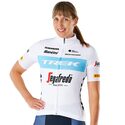 Maillot vélo manches courtes femme Santini équipe Trek Segafredo réplica 2022 Maillot vélo manches courtes femme Santini équipe Trek Segafredo réplica 2022