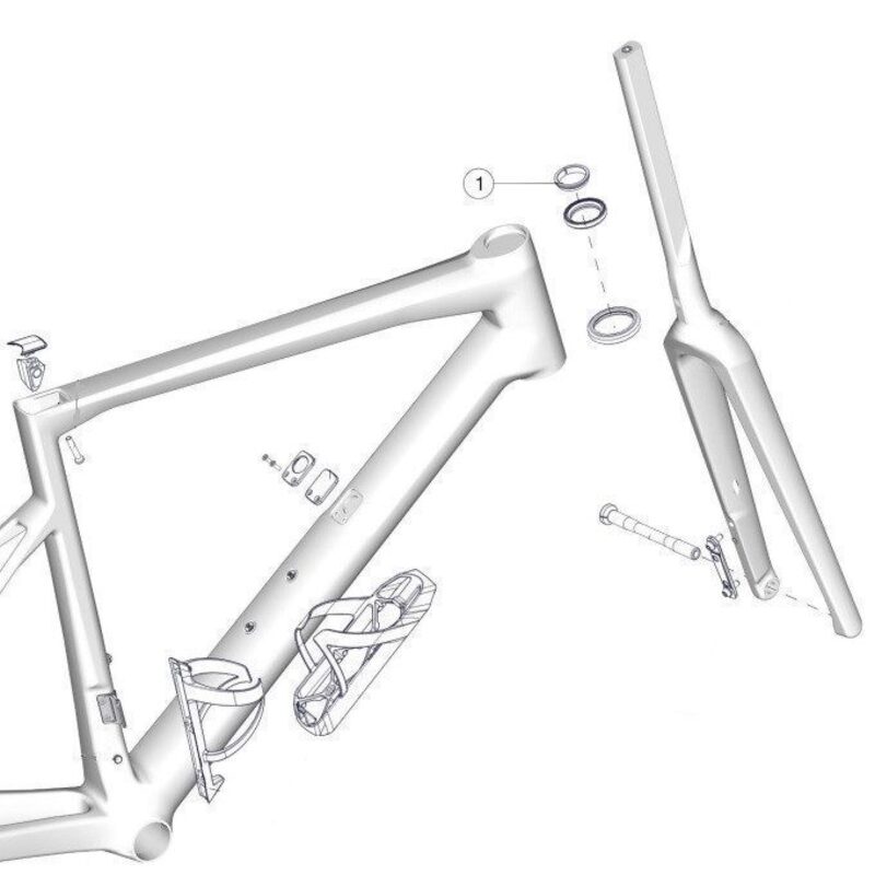 Roulement de direction BMC pour SLR01 SLR Roadmachine 01