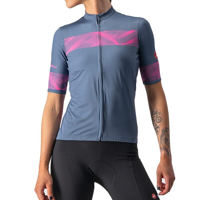Maillot manga corta de mujer Castelli Fenice W 2022