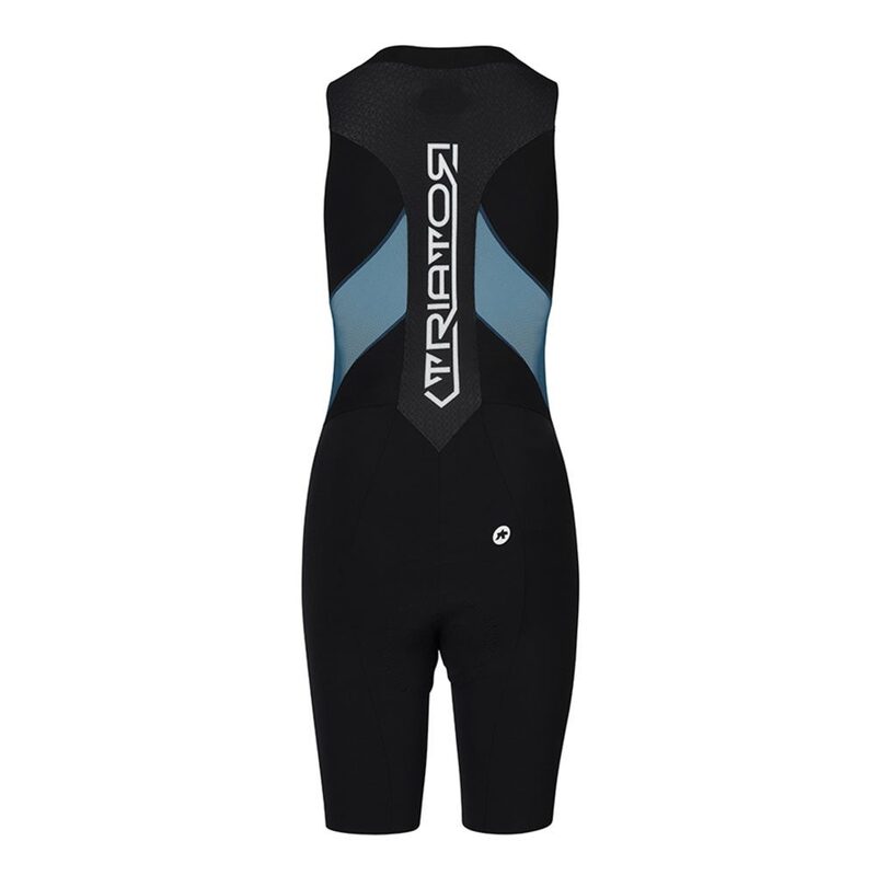 Combinaison vélo femme Assos Triator Womens NS Speedsuit manches courtes