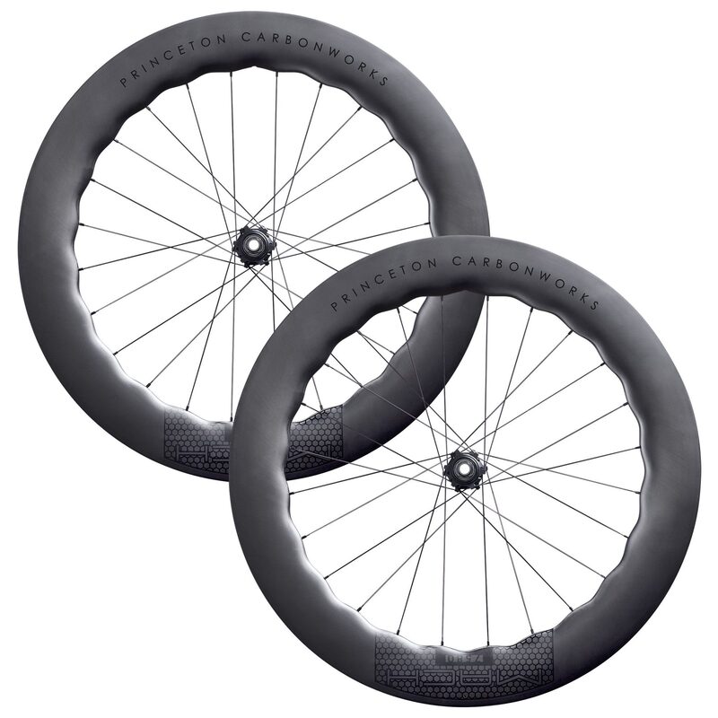 Roues vélo route carbone Princeton Mach 7580 Disc Tubeless Ready - Moyeu Tune