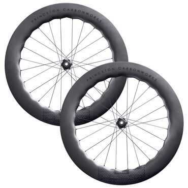Roues vélo route carbone Princeton Mach 7580 Disc Tubeless Ready - Moyeu Tune
