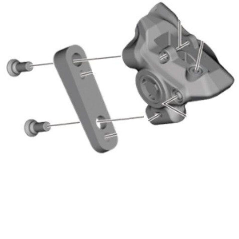 Vis fixation cale étrier frein disque Shimano BR-R9270 Vis fixation cale étrier frein disque Shimano BR-R9270