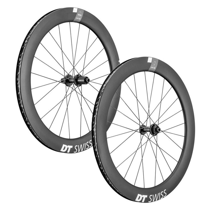 Roues vélo carbone DT Swiss Arc 1400 Dicut DiscBrake 62