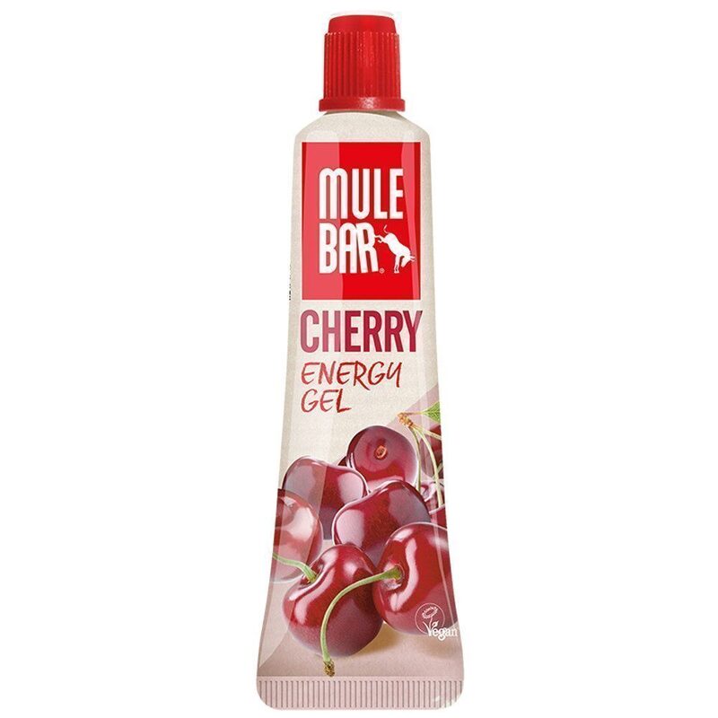 Gel énergétique Mulebar Cerise vegan et sans gluten 37g