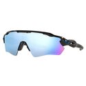 Lunettes vélo Oakley Radar EV XS Path Polished Black / Prizm Deep Water Polarized Lunettes vélo Oakley Radar EV XS Path Polished Black / Prizm Deep Water Polarized