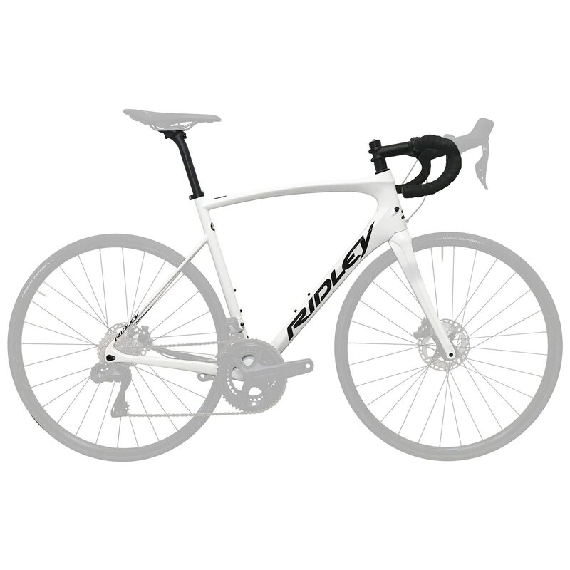 Kit cadre vélo route Ridley Fenix SL Disc blanc 2022