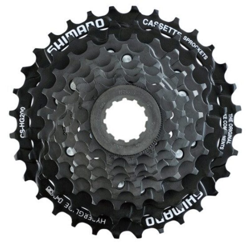 Cassette vélo route et VTT Shimano CS-HG200 9 vitesses Cassette vélo route et VTT Shimano CS-HG200 9 vitesses