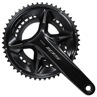 Pédalier vélo route Shimano 105 Di2 Hollowtech II 2x12 v FC-R7100