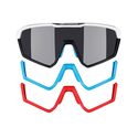 Lunettes vélo Force Apex - Black Lens
