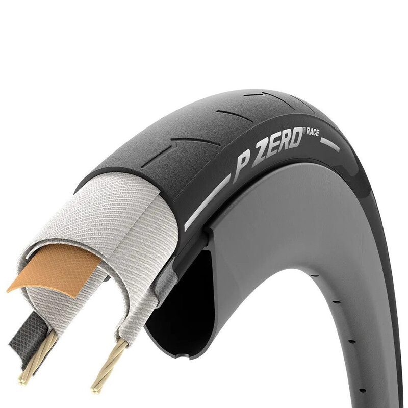 Pneu vélo route Pirelli P Zero Race Black