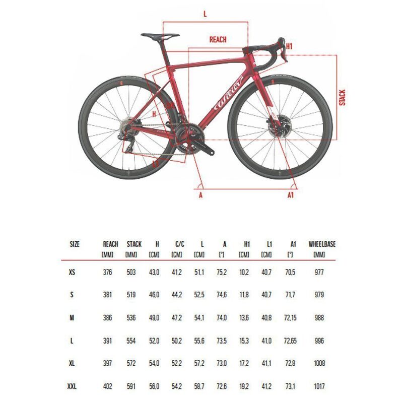 Vélo route Wilier Triestina 0 SLR Disc Sram Force eTap AXS Vision Trimax 30 Black Grey Glossy 2023