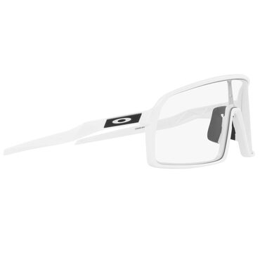 Lunettes vélo photochromiques Oakley Sutro Matte White Clear Photocromic