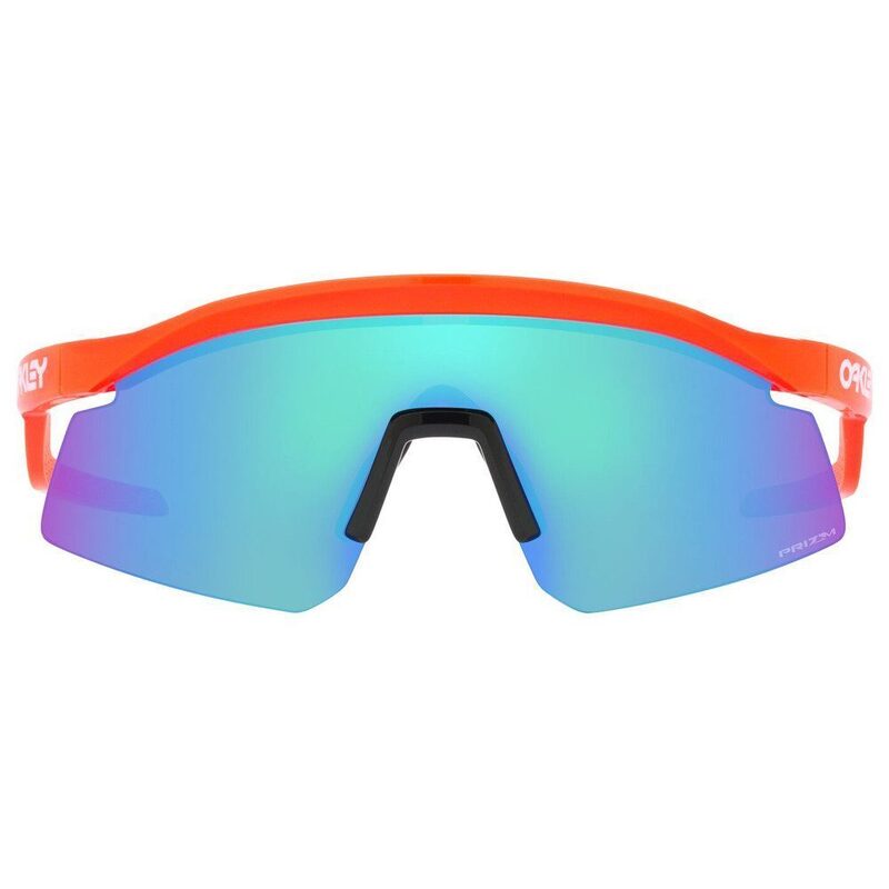 Lunettes vélo Oakley Hydra Neon Orange Prizm Sapphire