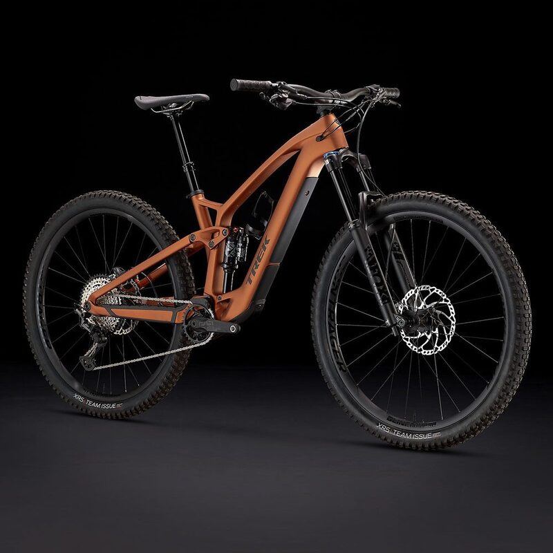 VTT électrique tout suspendu Trek Fuel EXe 9.7 Matte Pennyflake 2023