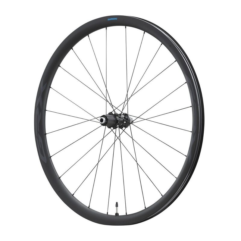 Roues vélo Gravel Shimano WH-RX870 carbone Tubeless disques