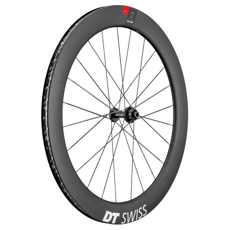 Roues vélo carbon DT Swiss ARC 1100 DICUT DiscBrake 62 Tubeless Ready
