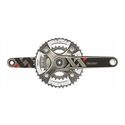 Pédalier VTT Sram XX double plateaux 42/28 175 mm Q-Factor 156 Exposition