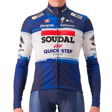 Maillot vélo manches longues Castelli LS Thermal Jersey Soudal - Quick Step 2023