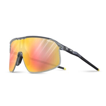 Lunettes vélo photochromiques Julbo Density Gris Translucide Bleu Violet Irisé Réactiv 1-3