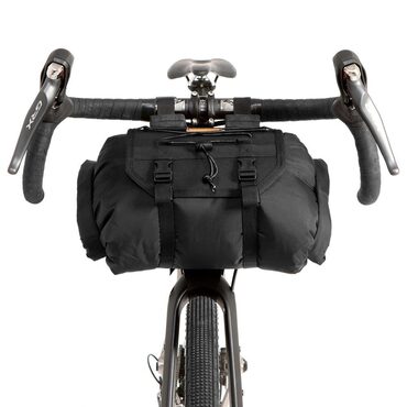 Bolsa de manillar bikepacking Restrap Bar Bag Negro/Negro 14L