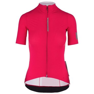 Maillot manga corta de mujer Q36.5 Pinstripe PRO Rubino 2023