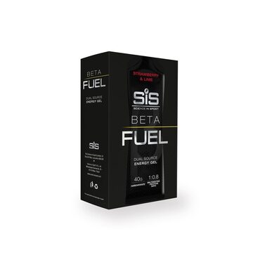 Pack de 6 geles SiS Beta Fuel fresa-lima 60ml
