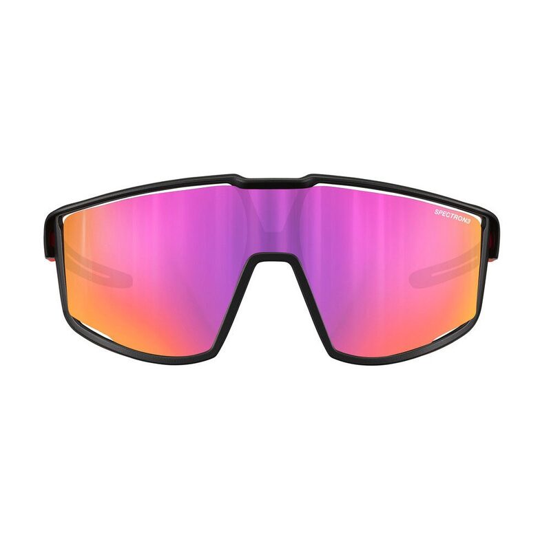 Gafas de niño para ciclismo Julbo Fury S Negro Rosa con pantalla panorámica