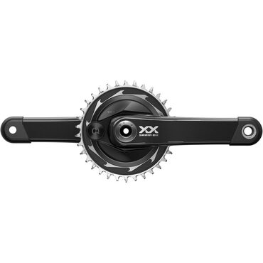 Pédalier VTT capteur de puissance Quarq XX SL Eagle T-Type 34T Q-Factor 174
