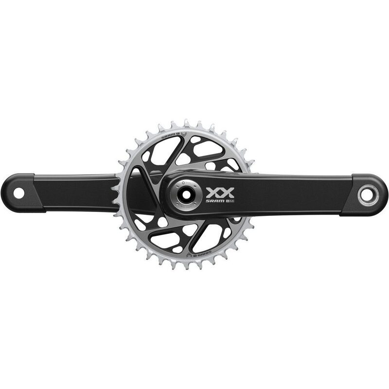 Pédalier VTT mono plateau Sram XX SL Eagle T-Type 34T Q-Factor 174 Pédalier VTT mono plateau Sram XX SL Eagle T-Type 34T Q-Factor 174
