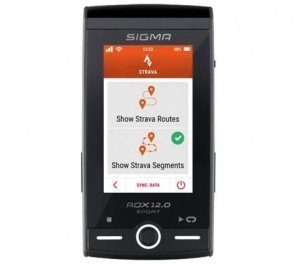 Aplicación Strava integrada en el cuentakilómetros